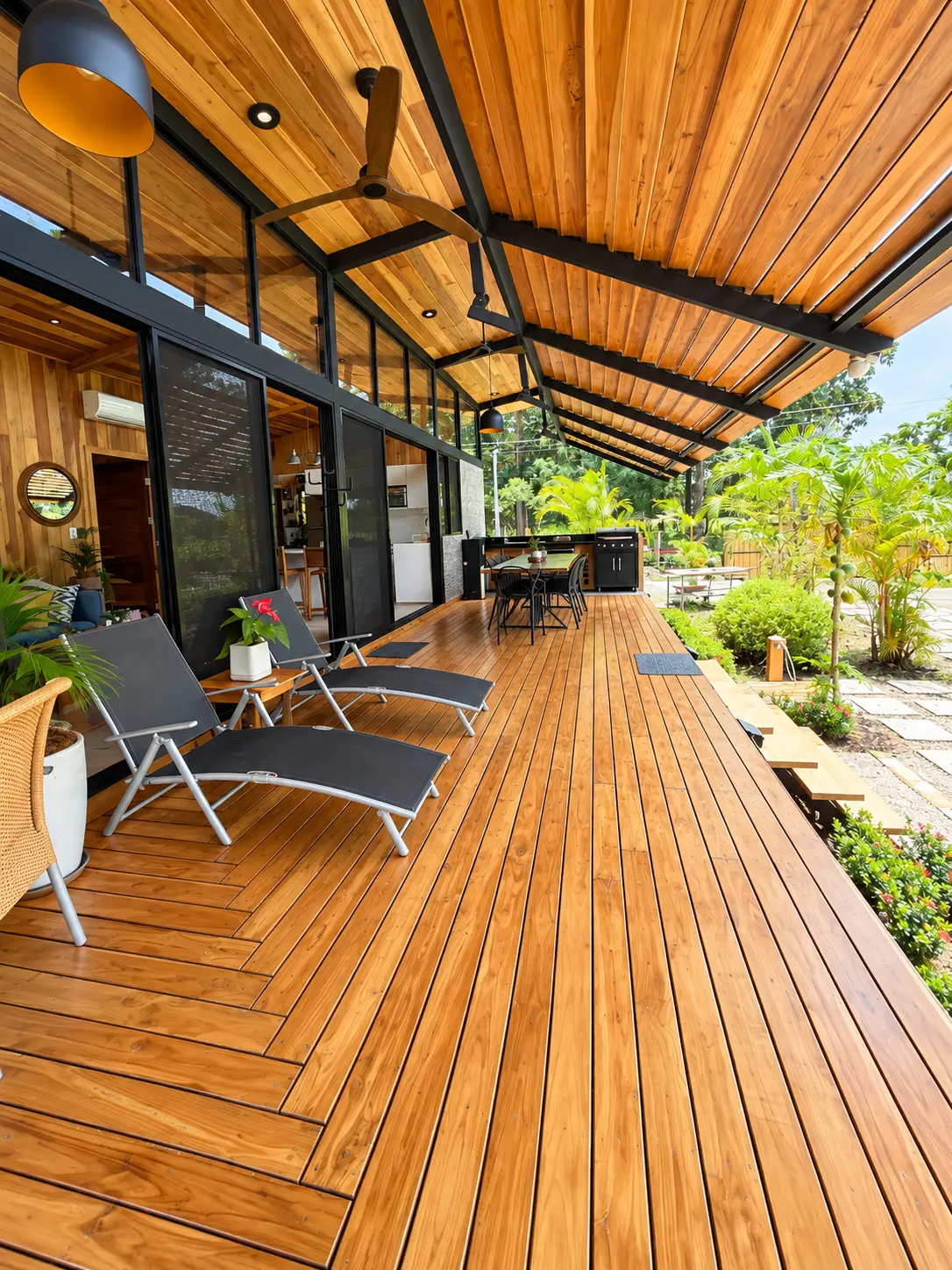 Deck lounge
